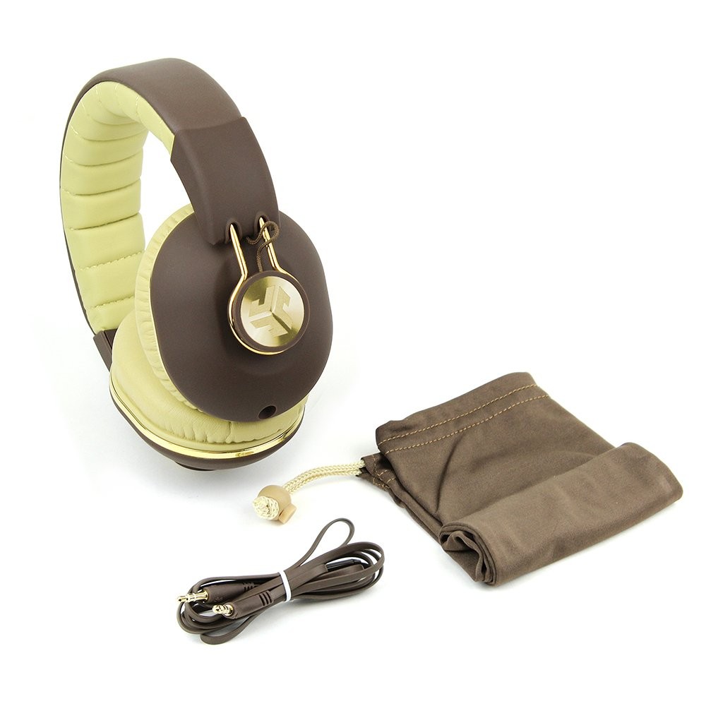 JLAB Audio Bombora Over-Ear Headphones with Universal Mic, Electronics