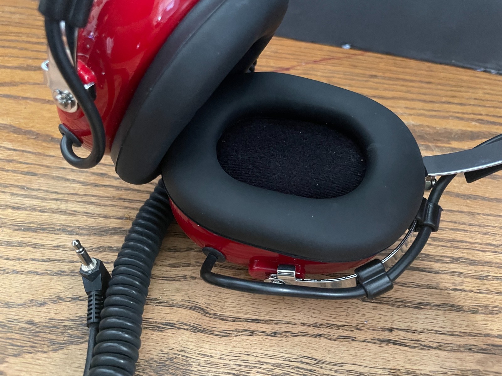 Racing Electronics RE-48 Communication Headset NASCAR w/Volume Control — works!