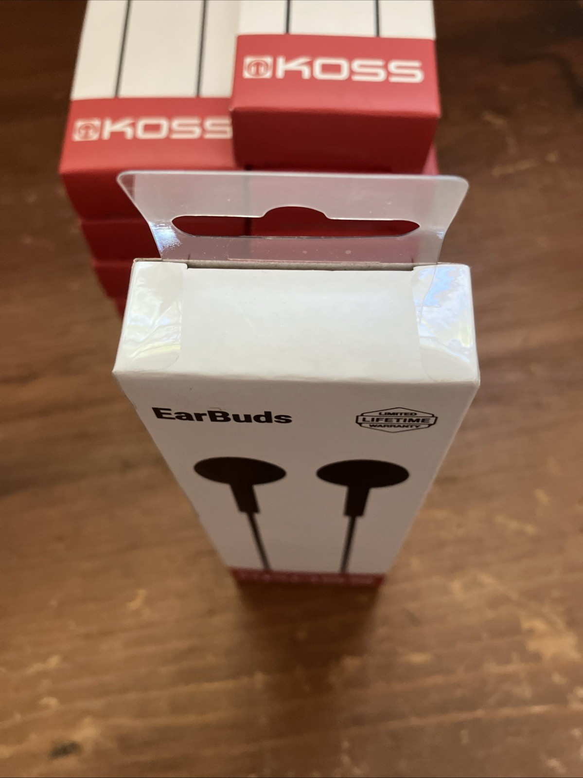 (12) Koss In Ear Earbuds, Black KE5k Lot of 12