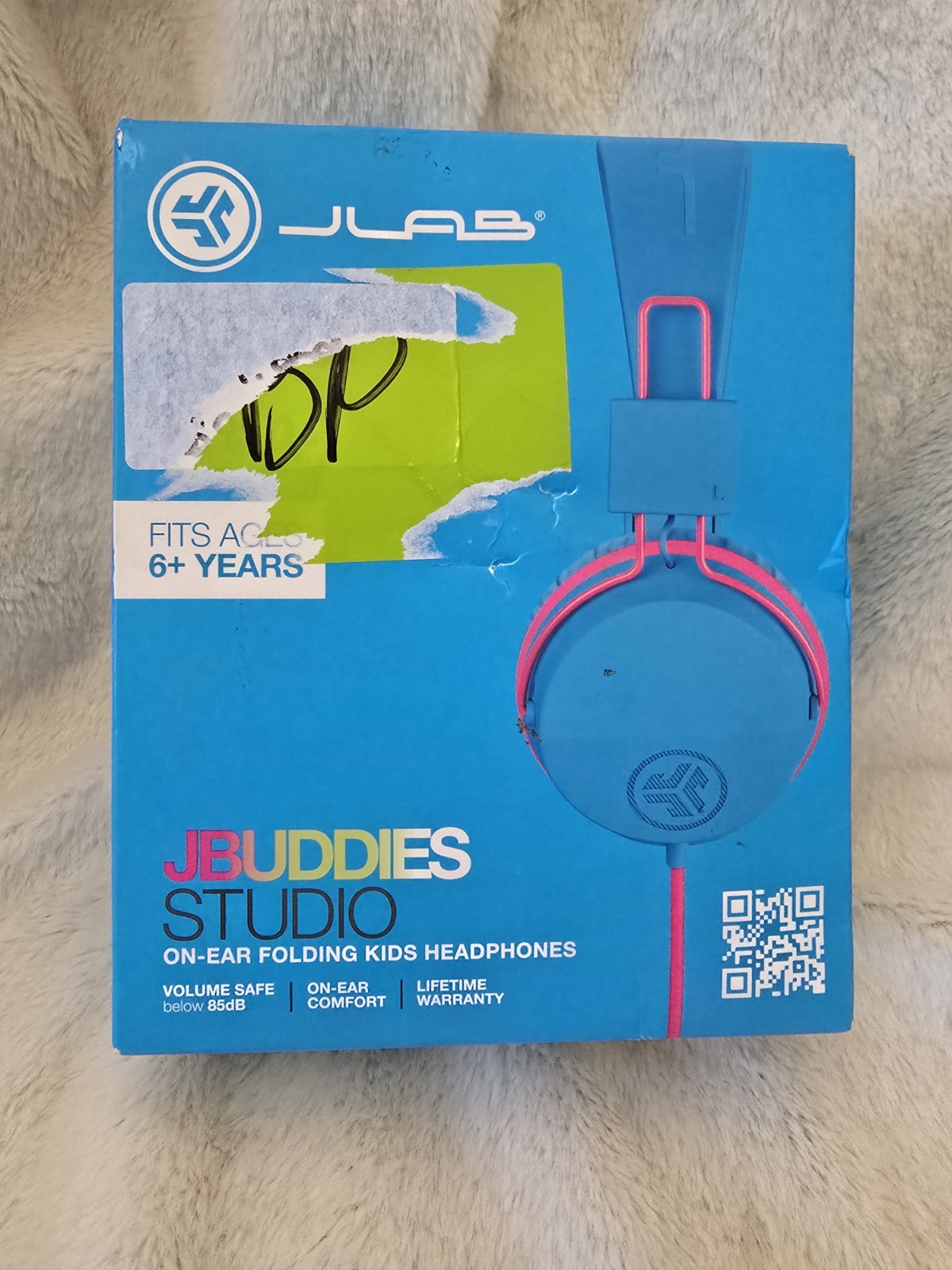 JLab JBuddies Studio On-Ear Folding Kids Wired Headphones