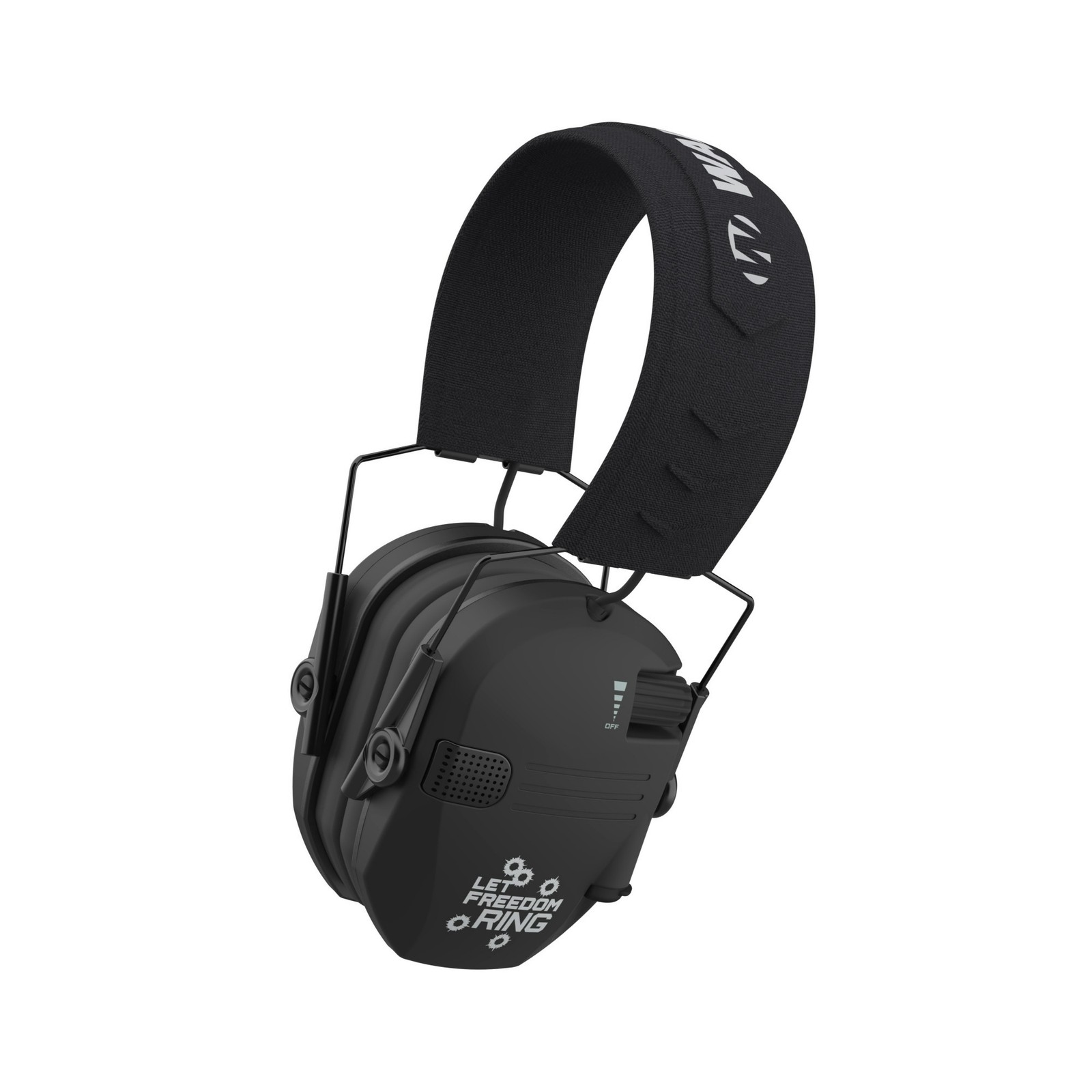 Walkers Razor Slim Electric Earmuffs with Built In Speakers Let Freedom Ring