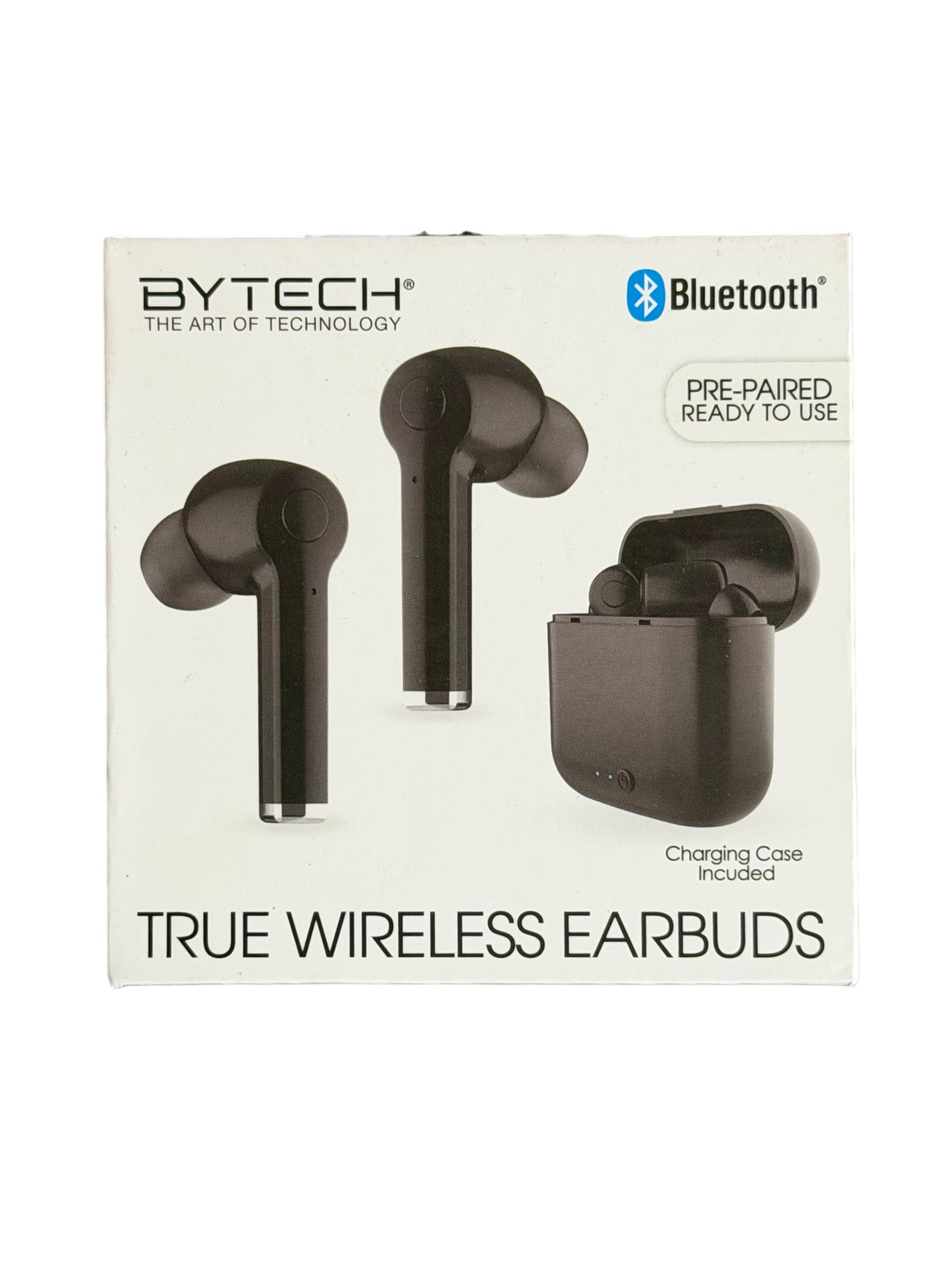 Bytech True Wireless Earbuds – Black