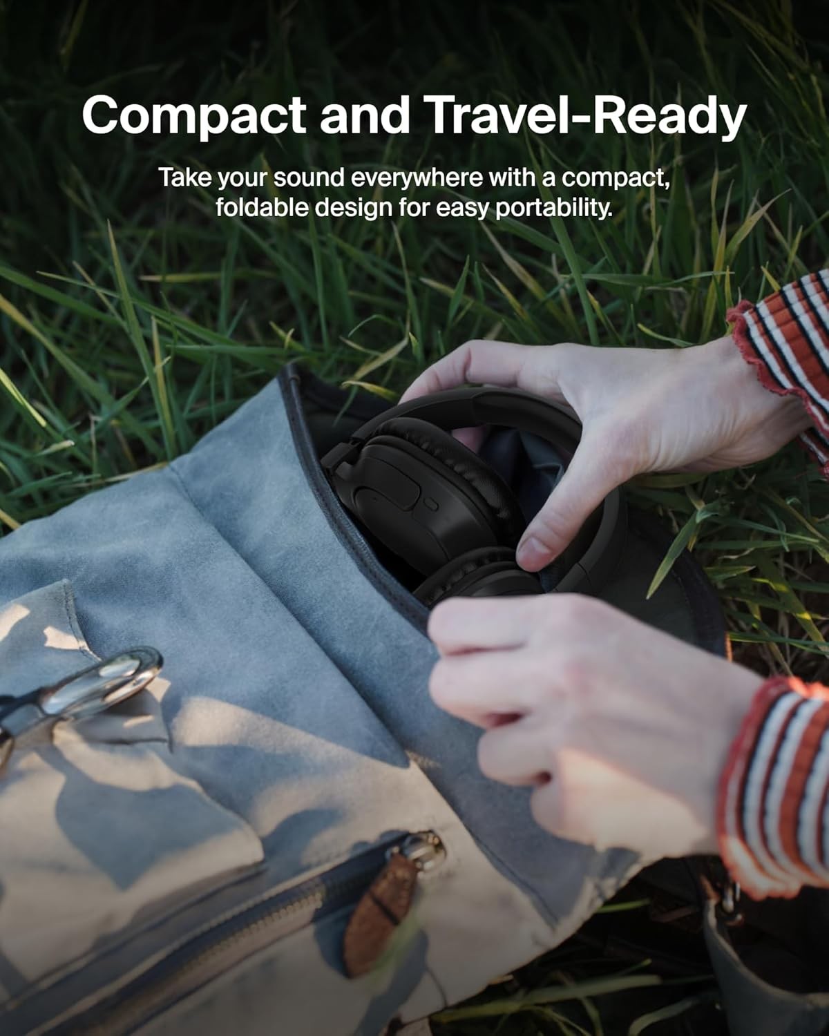 Belkin Wireless Over-Ear Headphones | iPhone Samsung Compatible | HD Sound | 60H