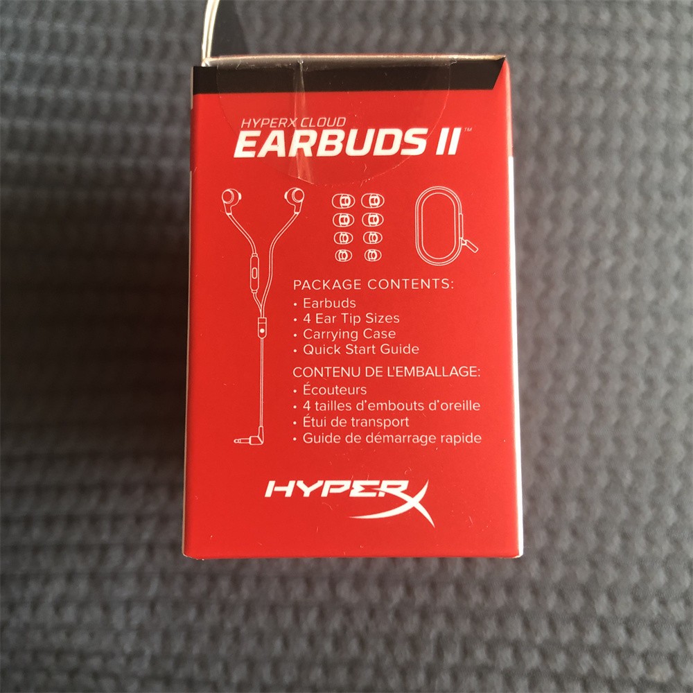 New HyperX Cloud Earbuds II Gaming Earbuds with Mic – Black Color