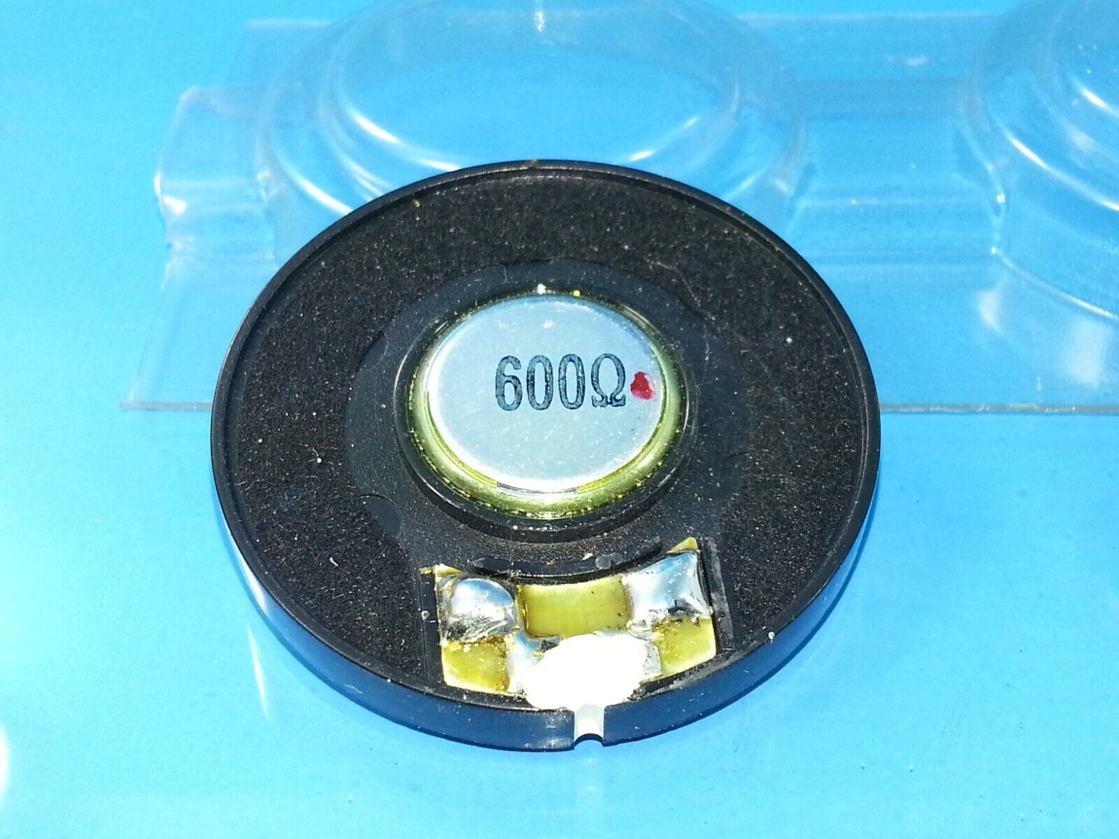 DELUX HEADPHONE REPLACEMENT SPEAKER DRIVER 600 OHM FACTORY OVERSTOCK BIG BASS