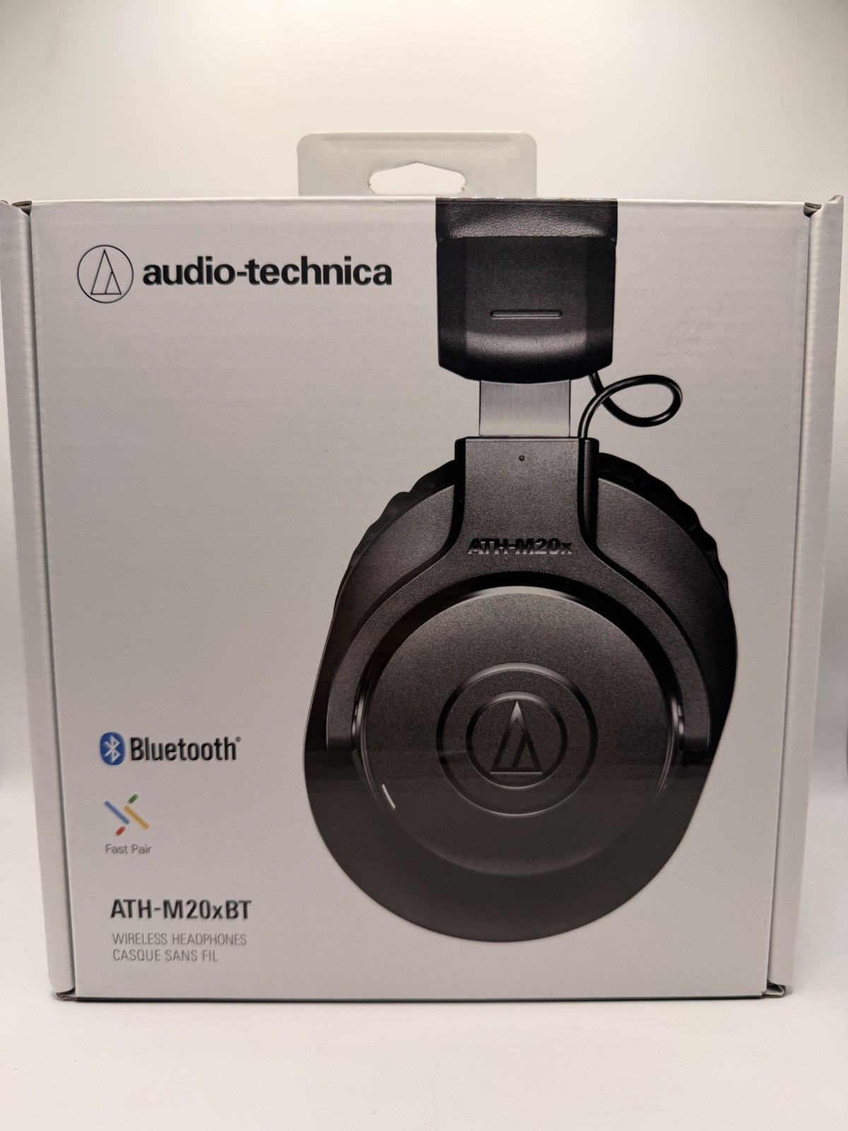 Audio-Technica ATH-M20XBT Wireless Over-Ear Bluetooth Headphones – Black (New)
