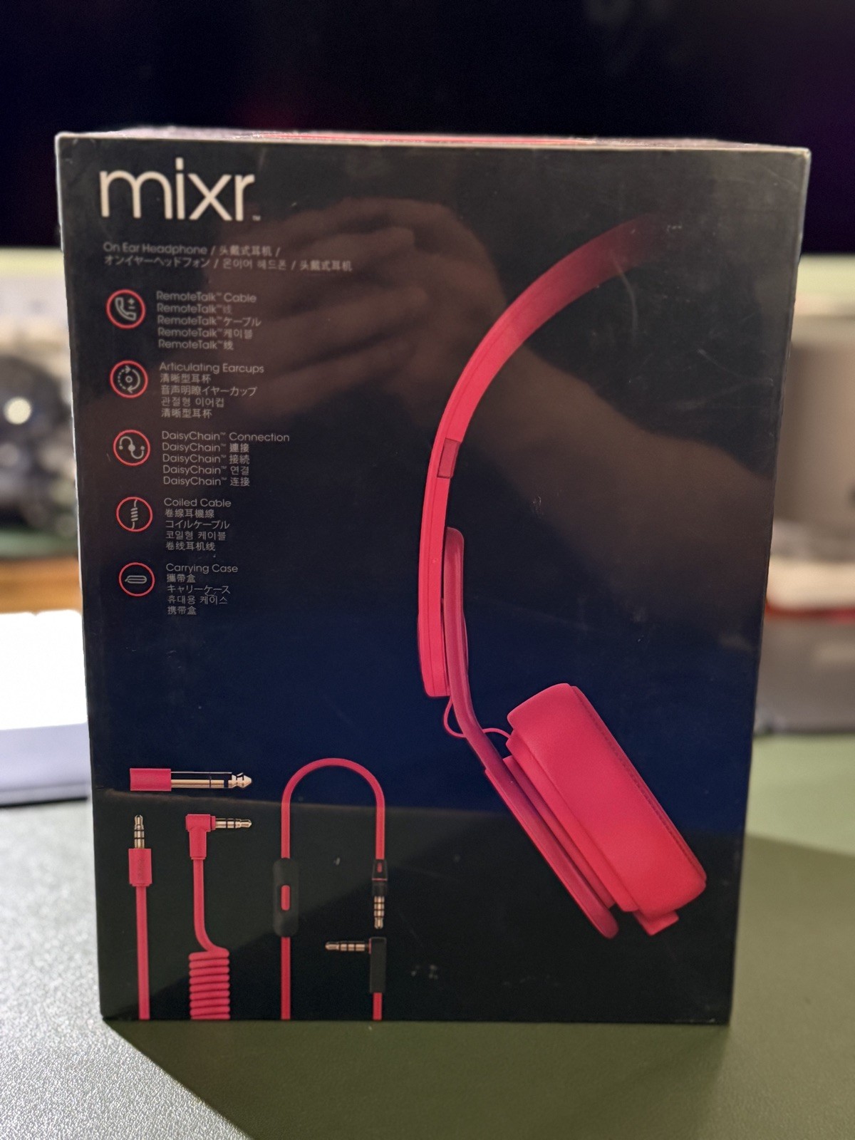 Beats By Dr. Dre Mixr – On Ear Wired Headphones (Mixr Pink Color), New 🔥🔥🔥