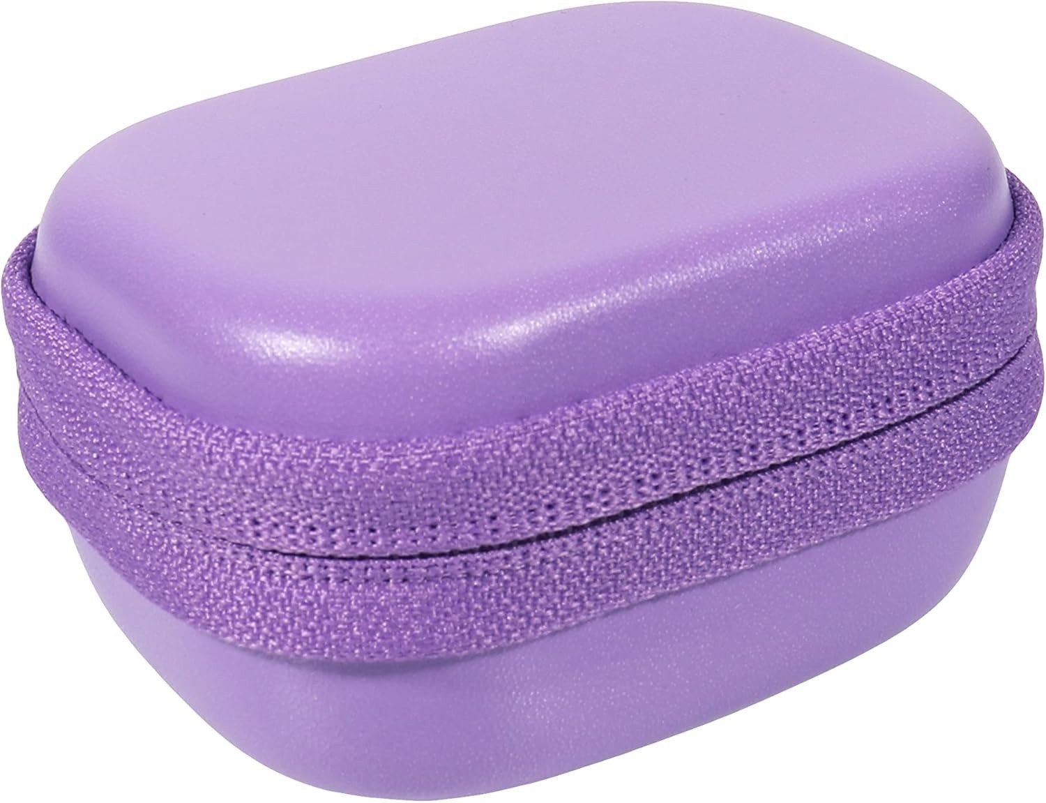 Universal Earbud Case with Elastic Strap for Clip-On Headphones, Lightweight