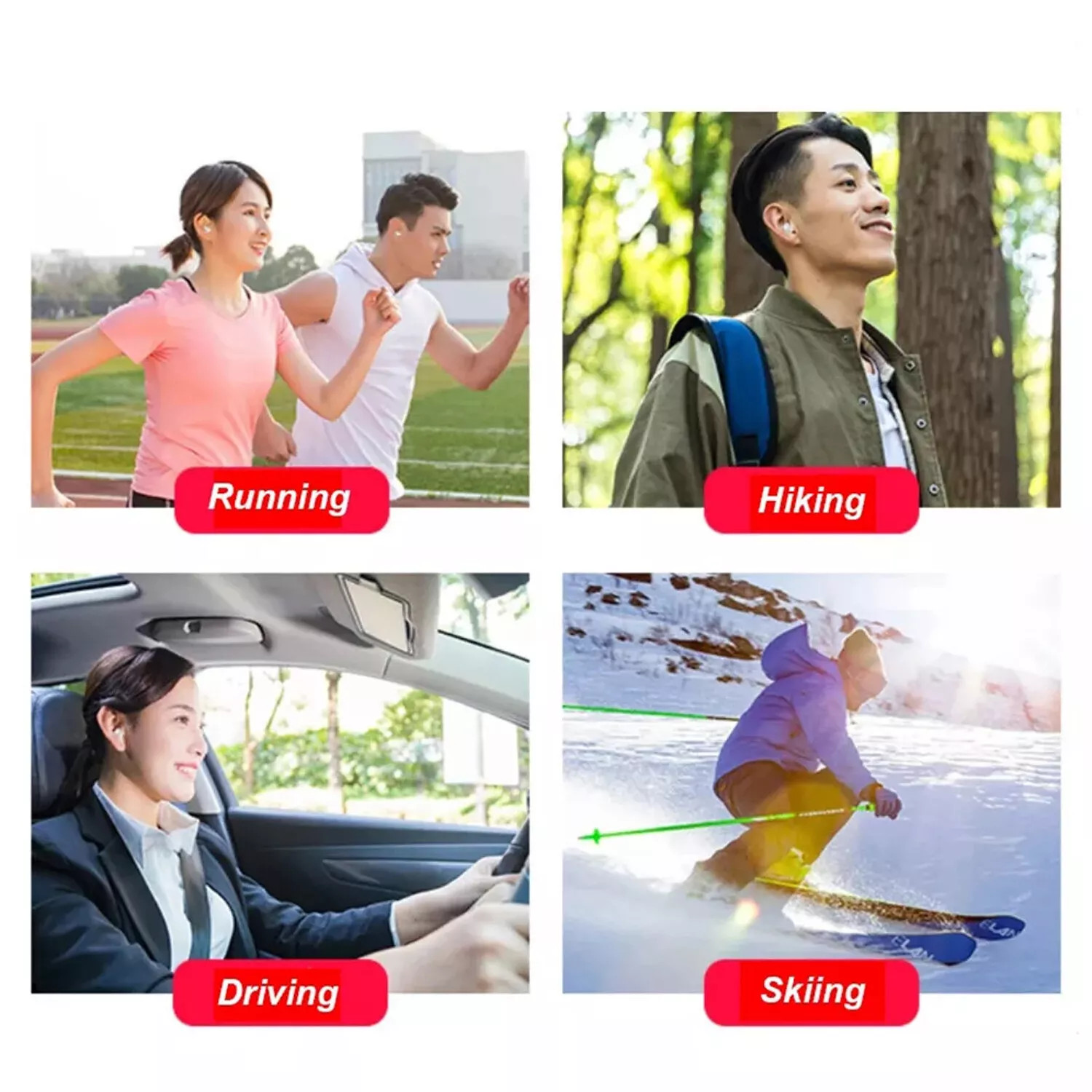 2025 NEW Mini Earbuds Invisible Sleep Headphone Bluetooth 5.2 Earphones Wireless