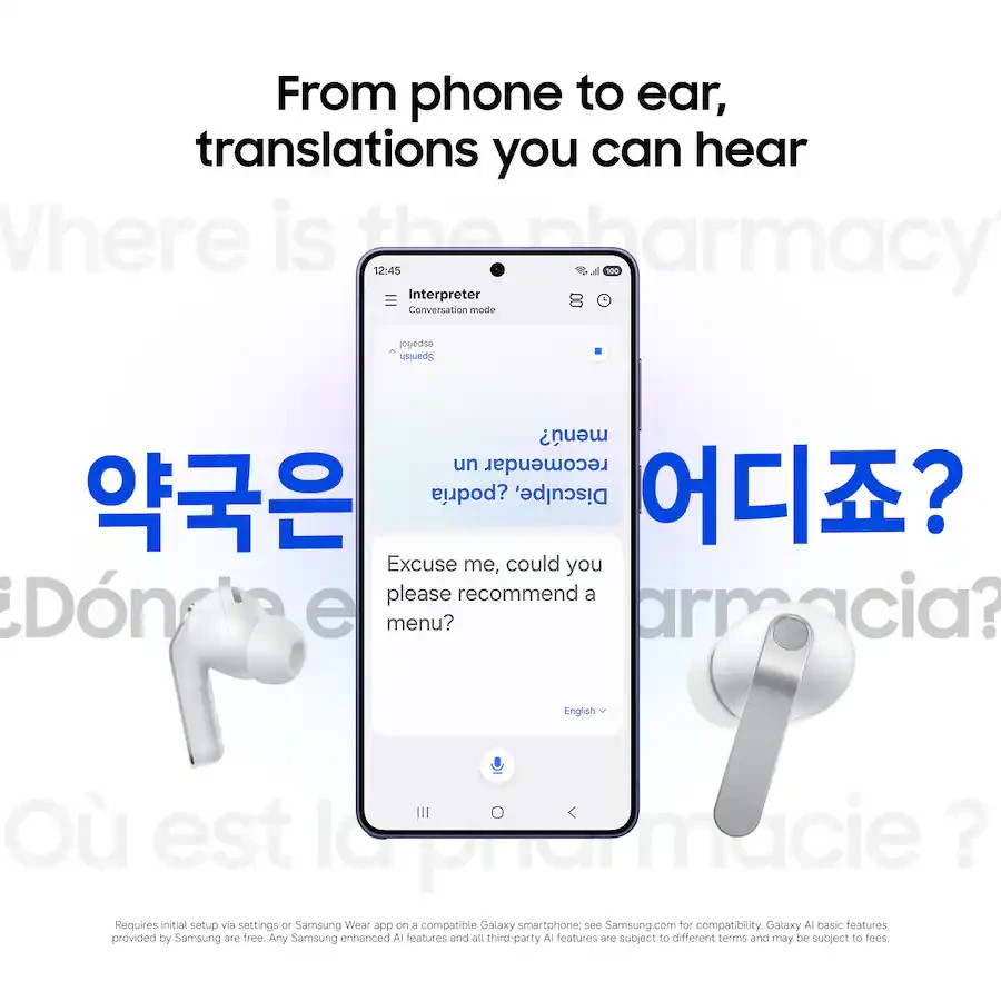 Samsung Galaxy Buds 4 Pro SM-R640 True Wireless Bluetooth with ANC Black – NEW