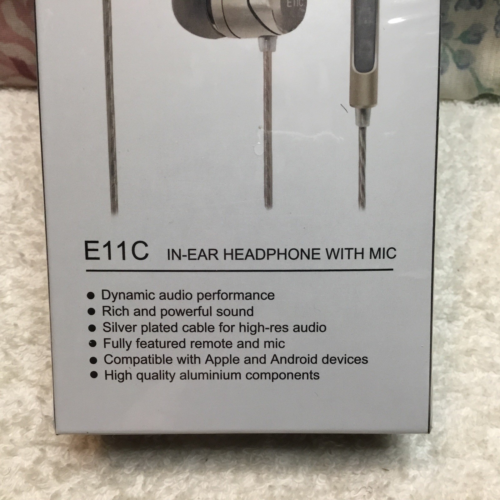SoundMAGIC E11C In Ear Isolating Earphones with Mic For all smartphones
