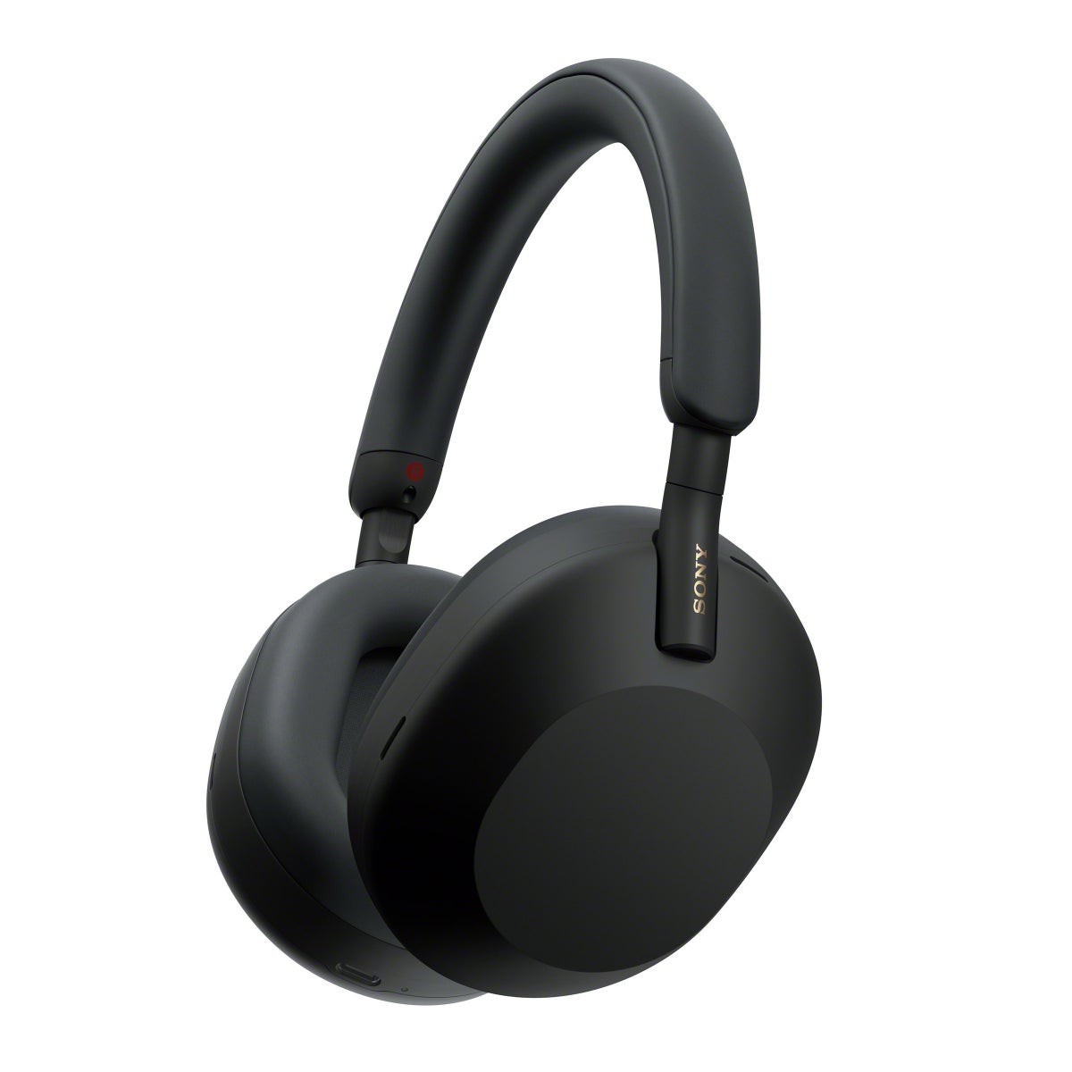 Sony WH1000XM5/SA Wireless Noise-Cancelling Headphones – Black, with Soft Case