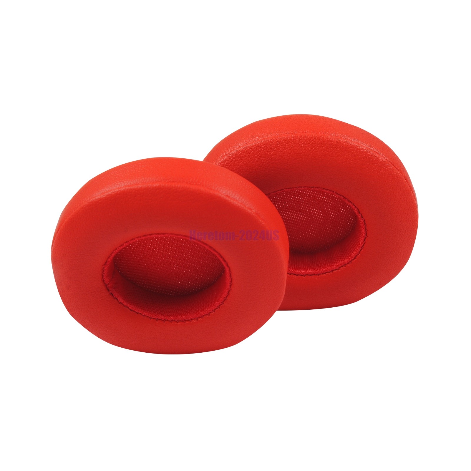 1 Pair Ear Pads Cushion For Beats Dre Solo 2 3 Headphones Replacement China Red