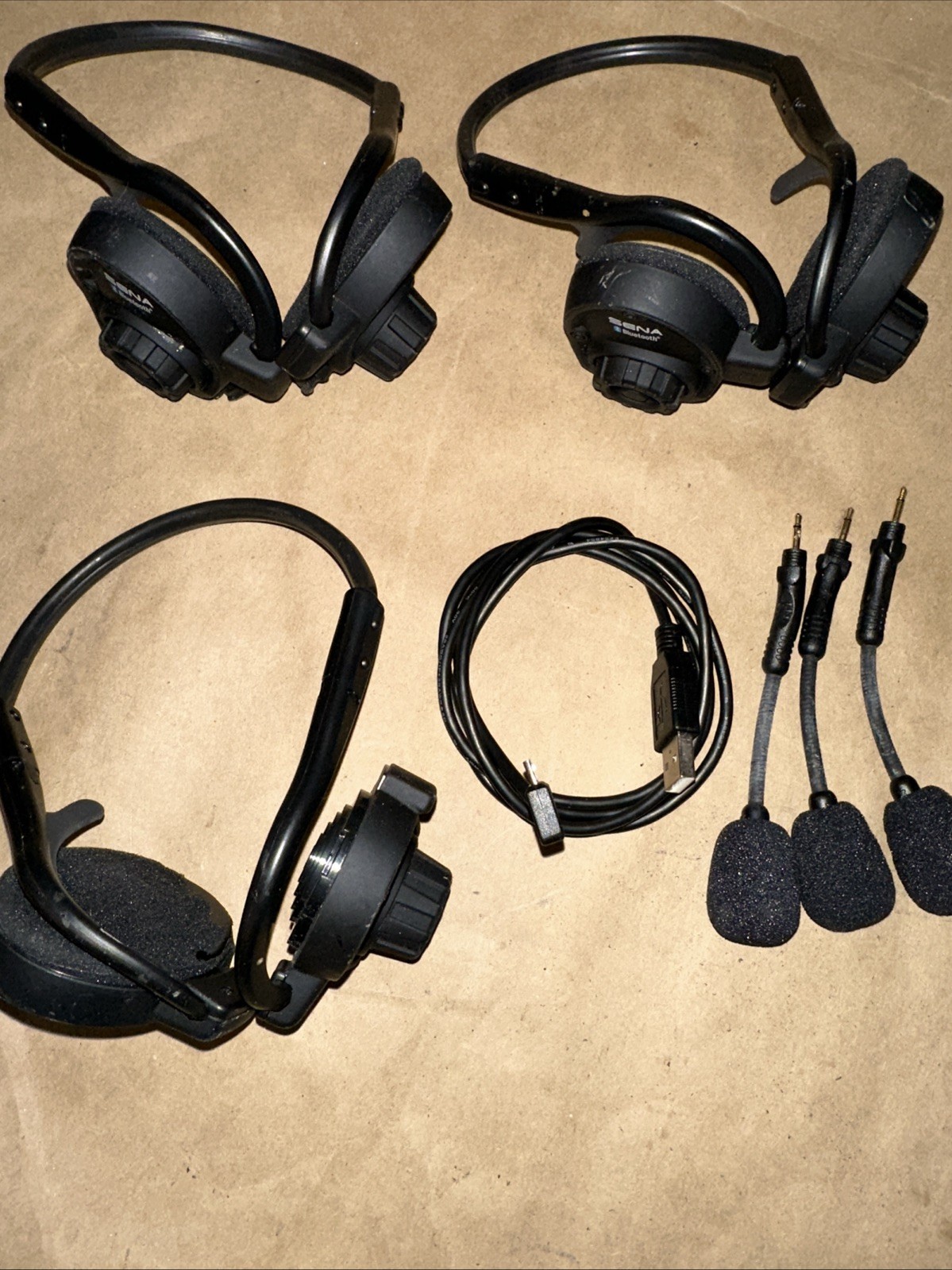 3 Sena SPH10 Outdoor Sports Bluetooth Stereo Headset/Intercom, Black Repair