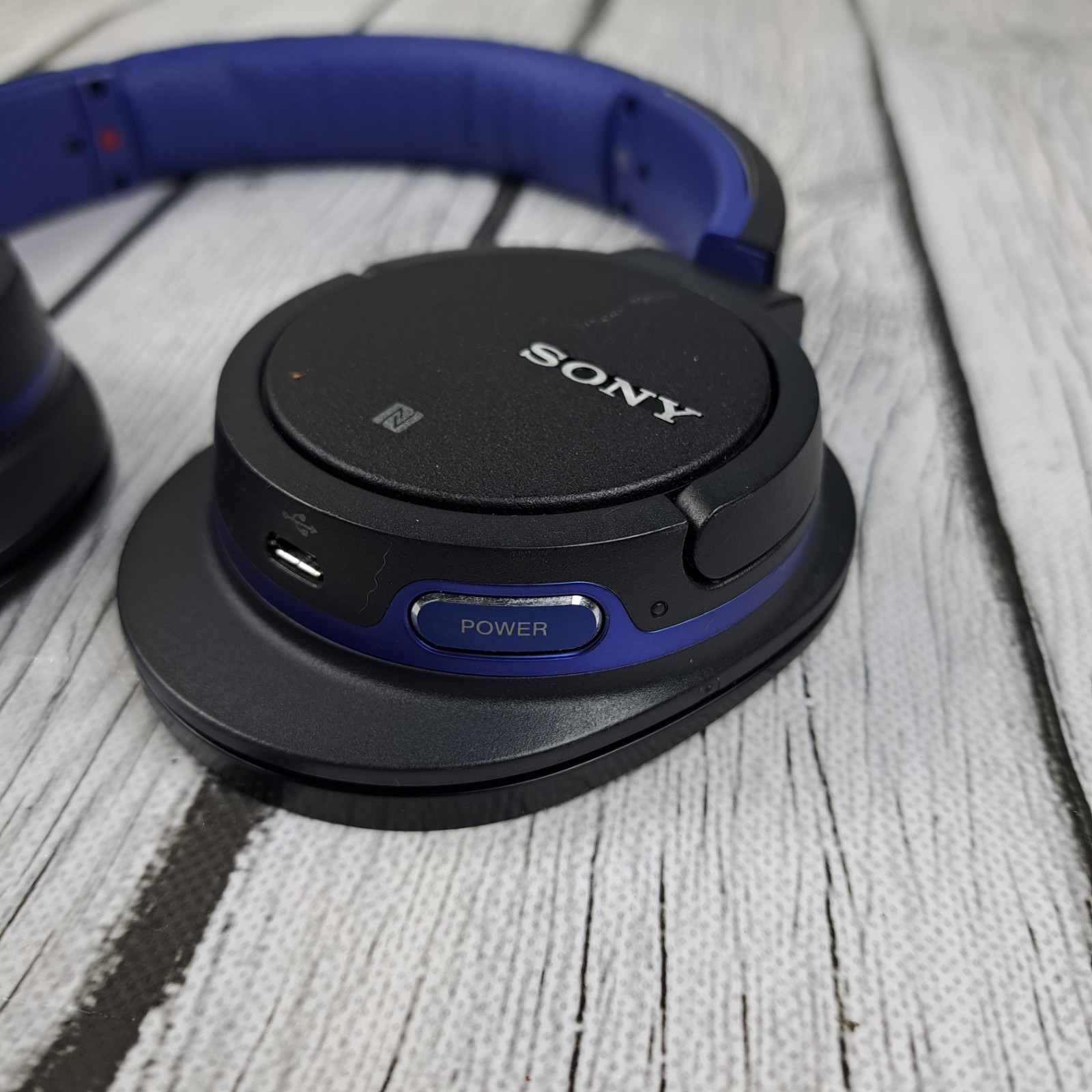 Sony MDR-ZX770BT Wireless Stereo Headset Black Blue