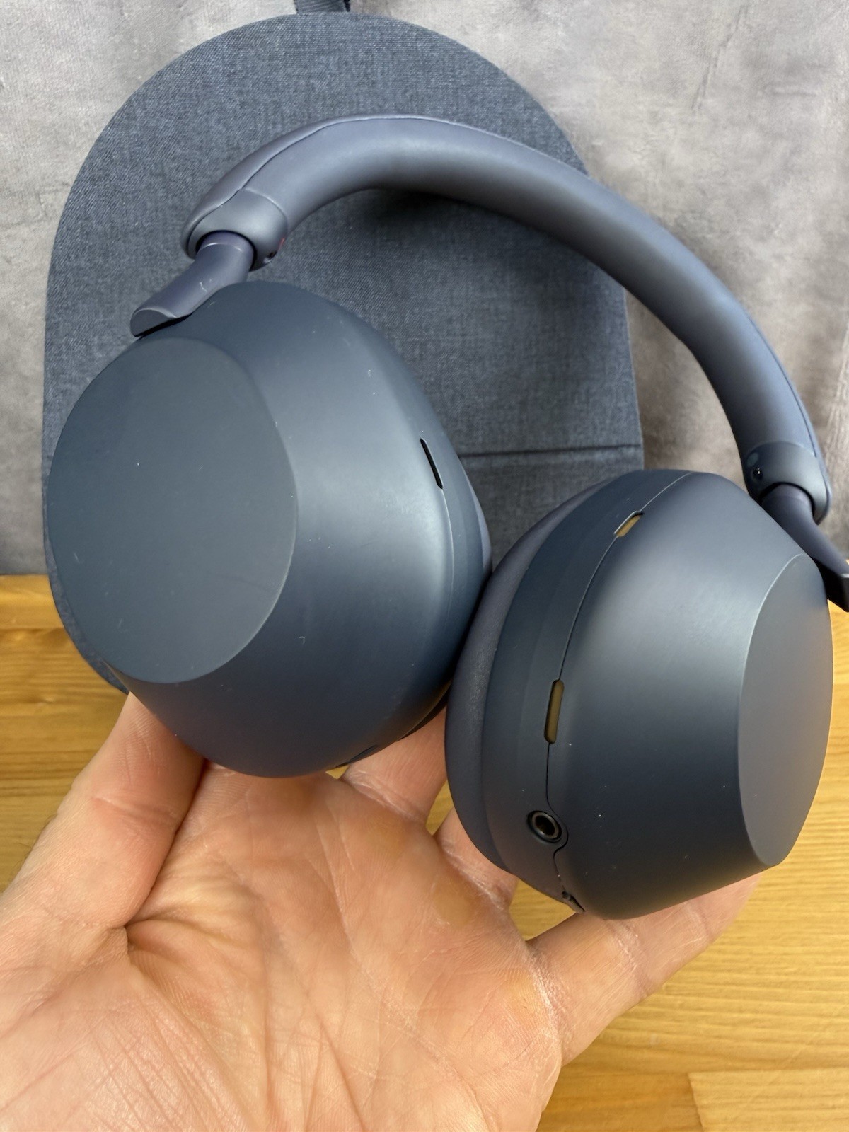 Sony WH-1000XM5 Premium Noise Canceling Headphones – Navy