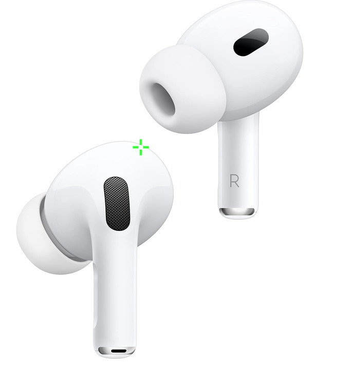Apple AirPods Pro 2 White With USB-C Charging Case In Ear Headphones MTJV3AM/A –