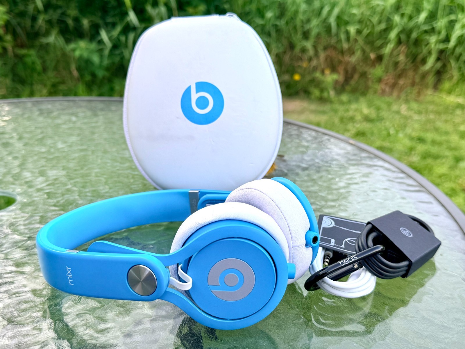 Beats Mixr Wired Headphones David Guetta Limited Blue/White GUC
