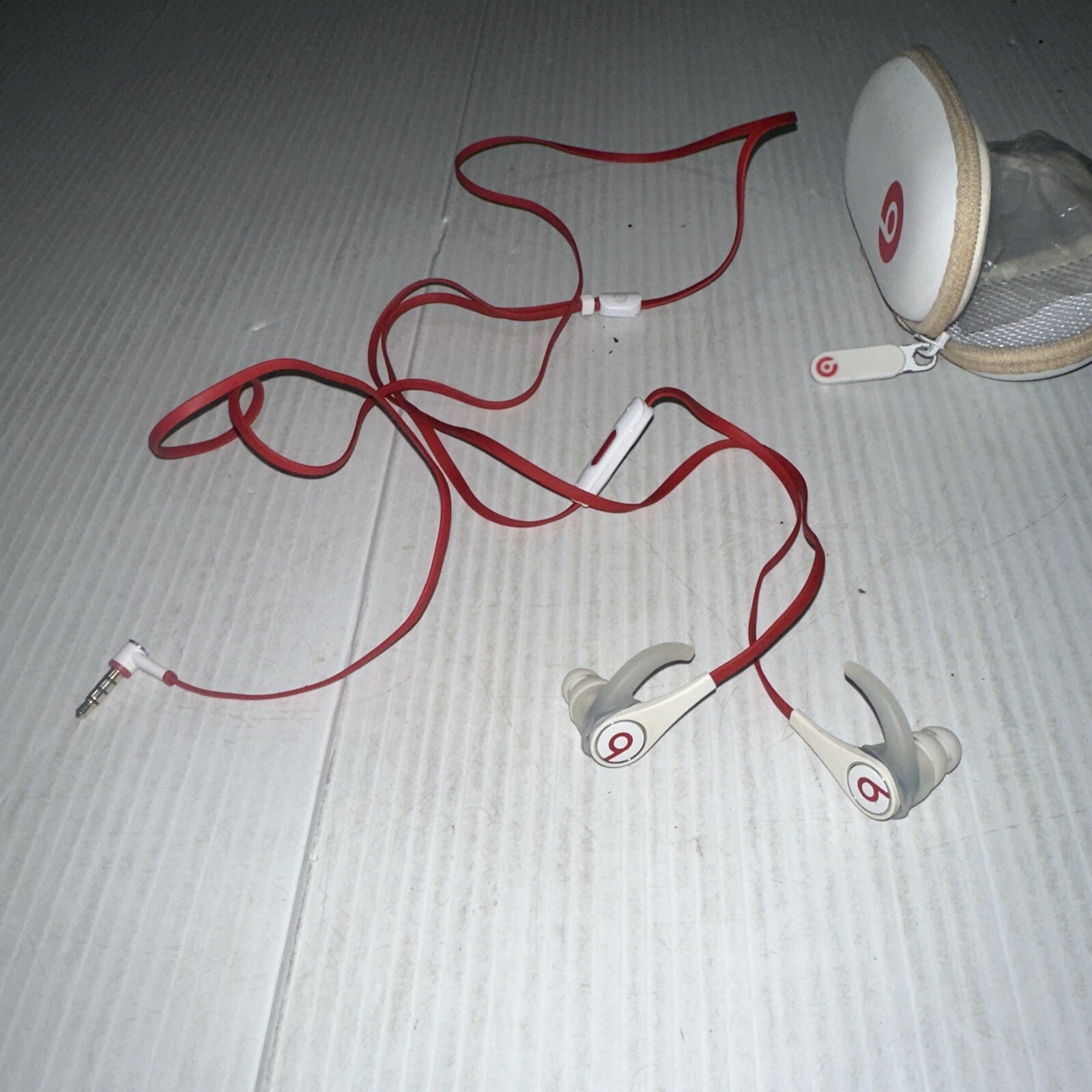 Beats By Dre Tour Corded Headphones K4713 As Is Working W/ Case