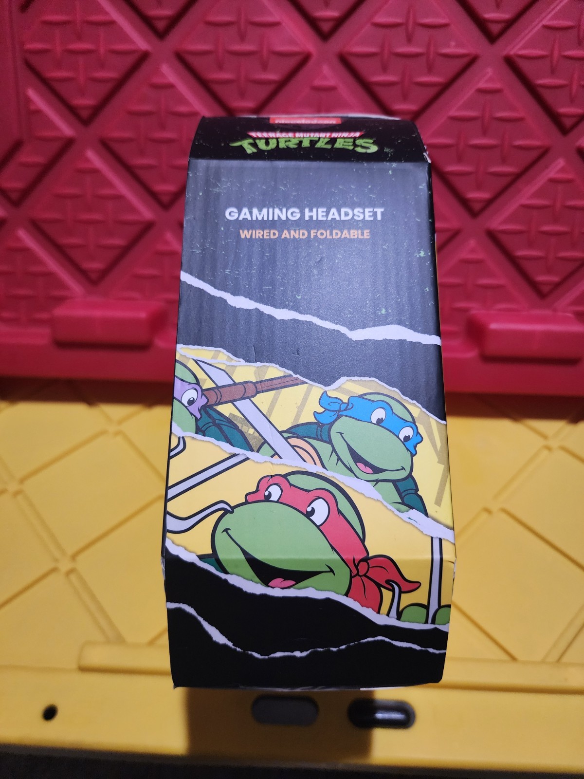 Nickelodeon Teenage Mutant Ninja Turtles Gaming Headset Wired Foldable 40mm 1.5m