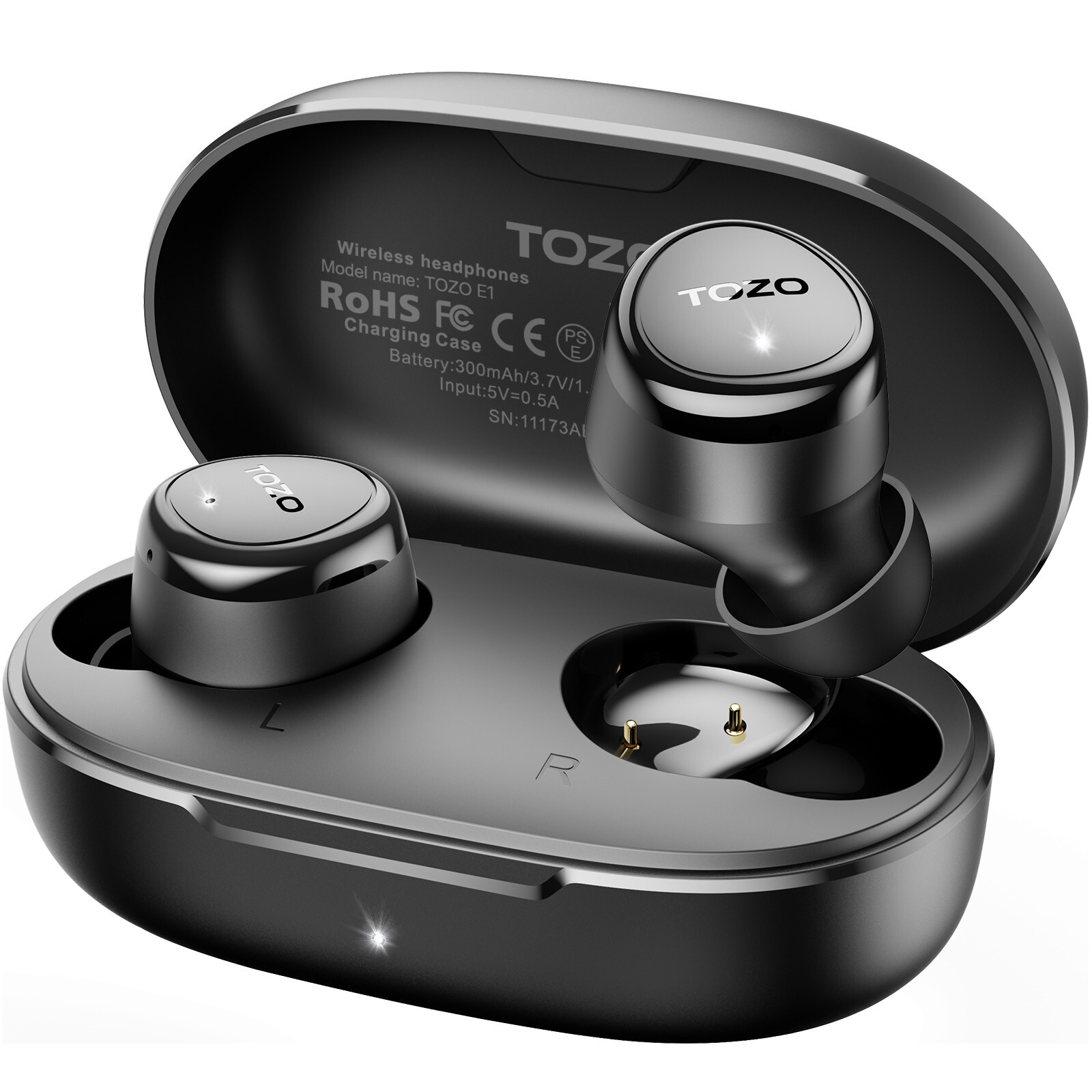 TOZO Agile Solo TWS Wireless Earbuds ENC in-Ear Headphones with IPX6 Waterproof