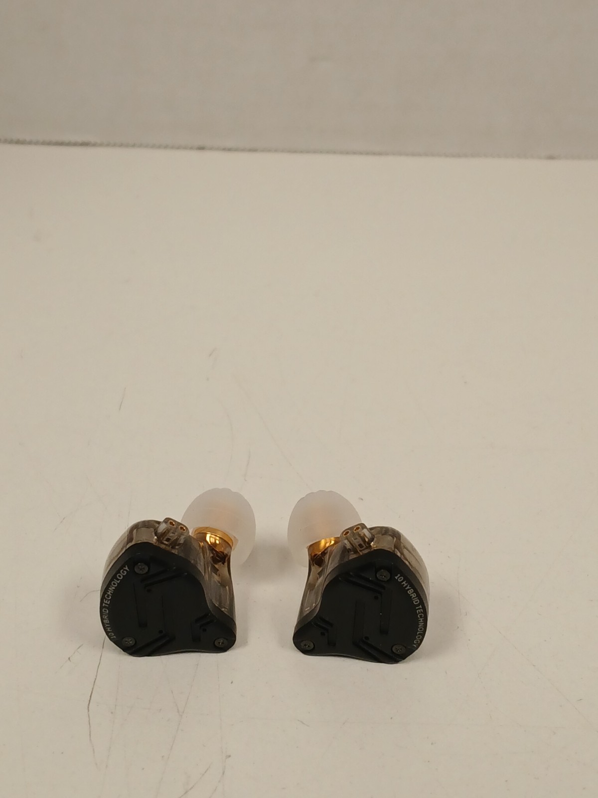 Linsoul KZ-ZS10 Pro X In-Ear Monitors Earbuds, Black With 3.5mm Detachable Cable