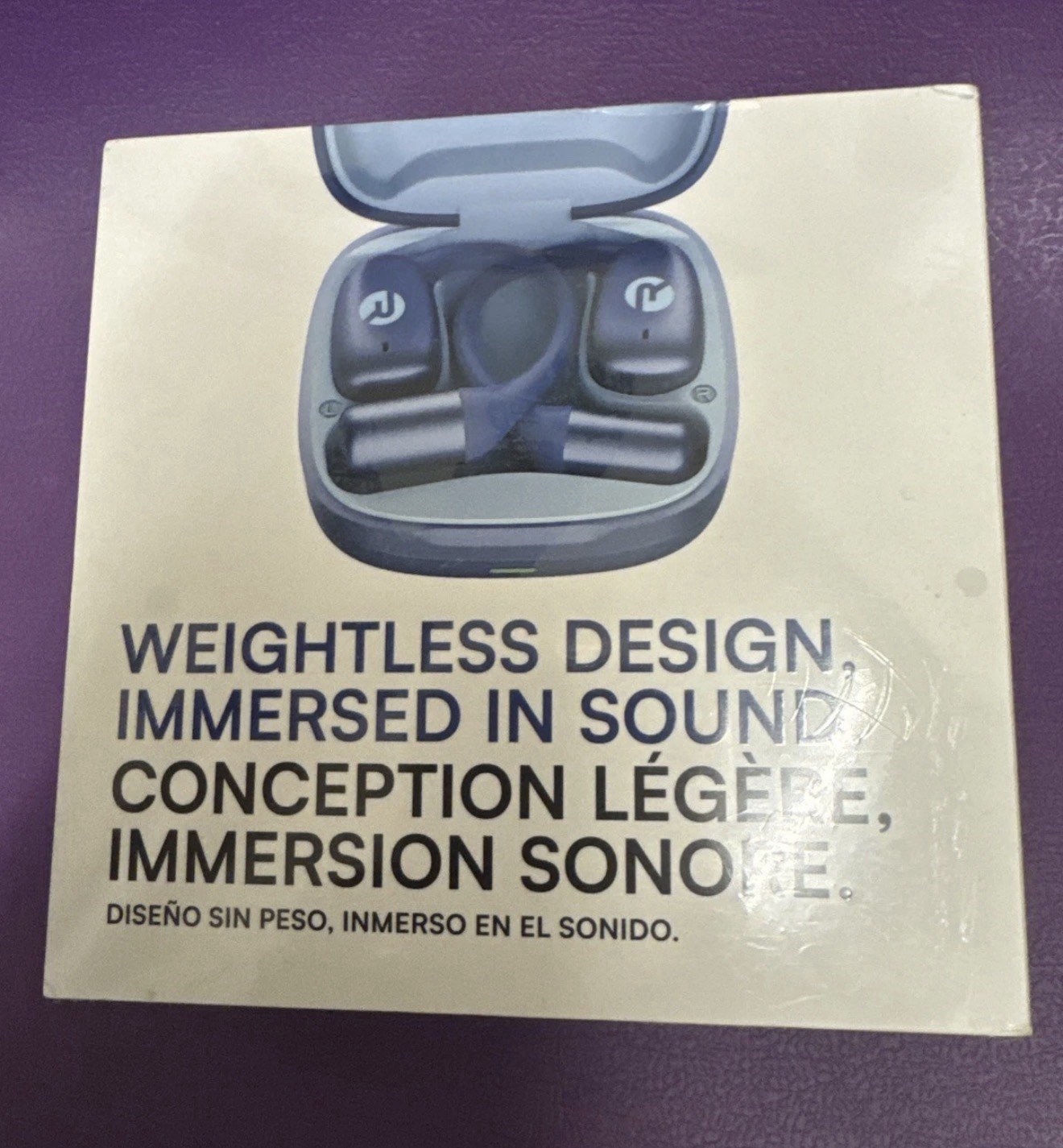 Raycon Essential Open Earbuds – True Wireless Open Ear Bluetooth 6.0 SEALED