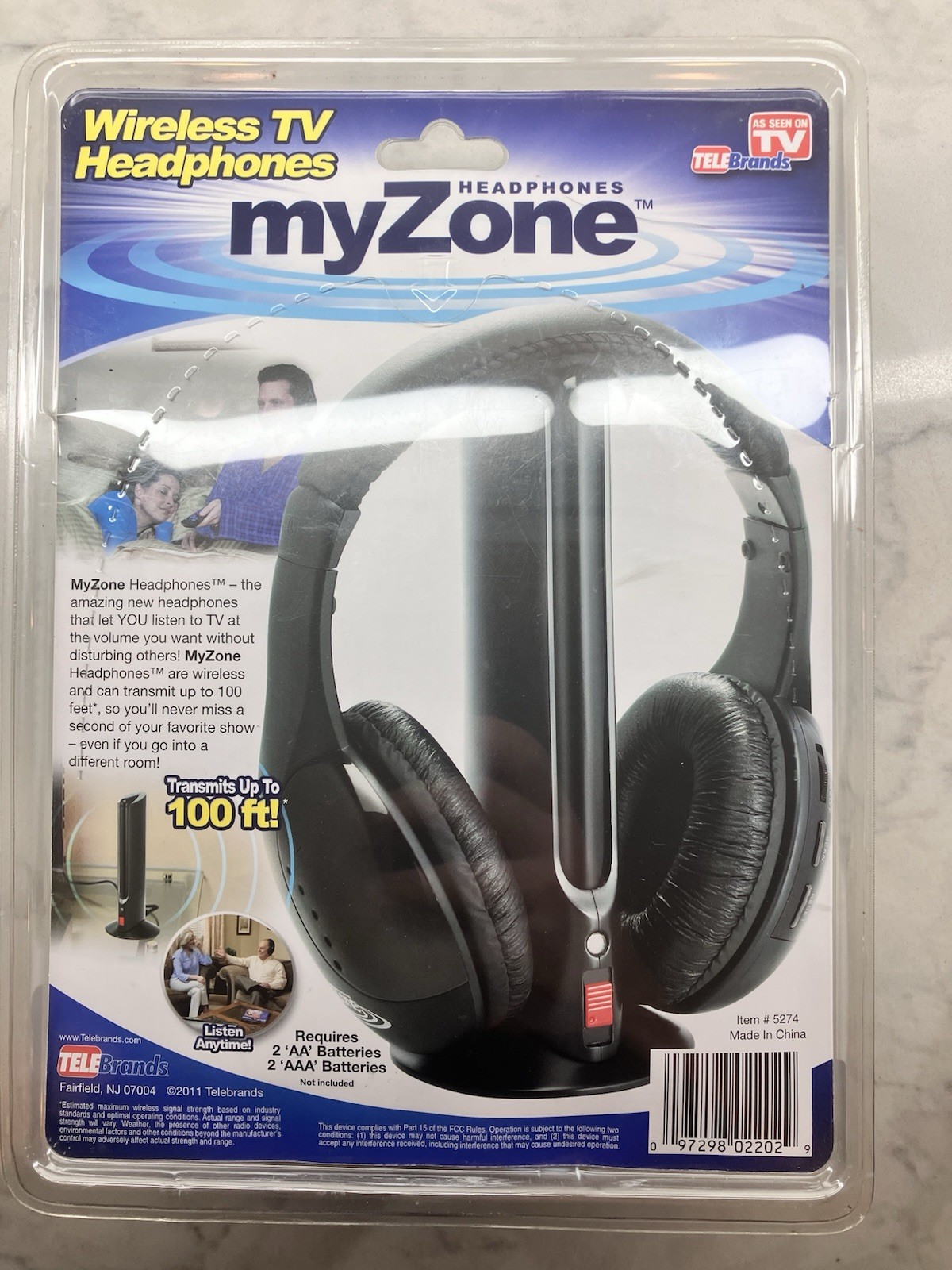 Wireless TV Headphones myZone™ – Enjoy TV Without Disturbing Others!