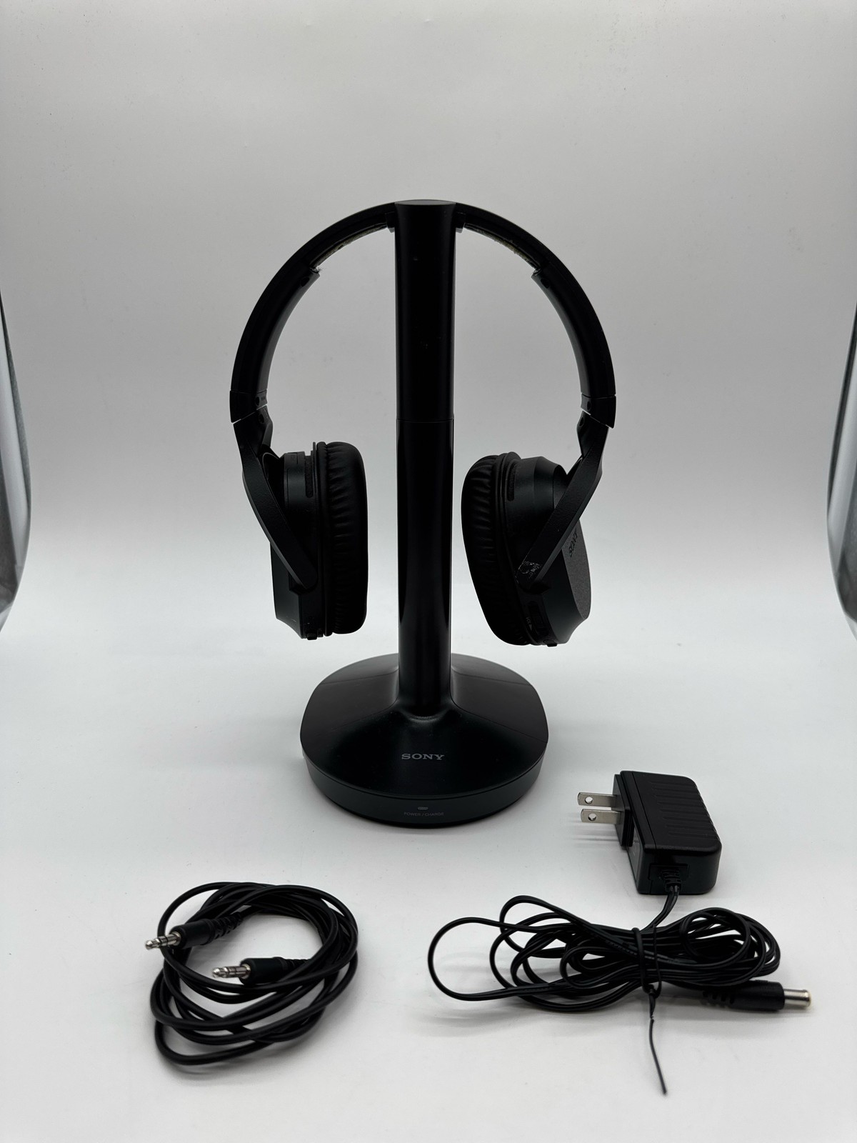 Sony WH-RF400 Wireless Over-Ear Home Theater Headphones 20hr 150ft RF Black