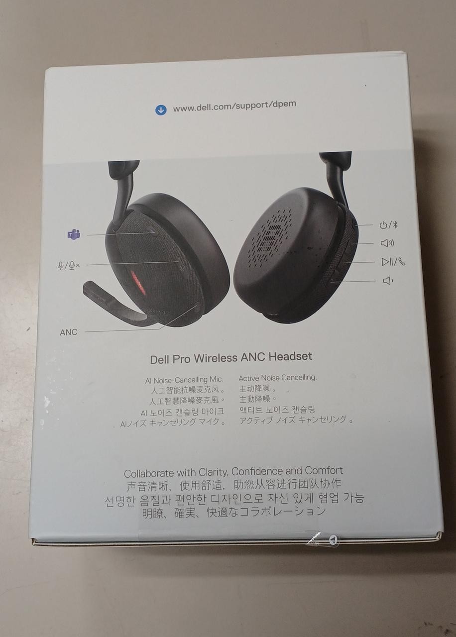 DELL WL5024 Headphones 20Hz-20kHz Noise-Canceling Over-Ear Unopened