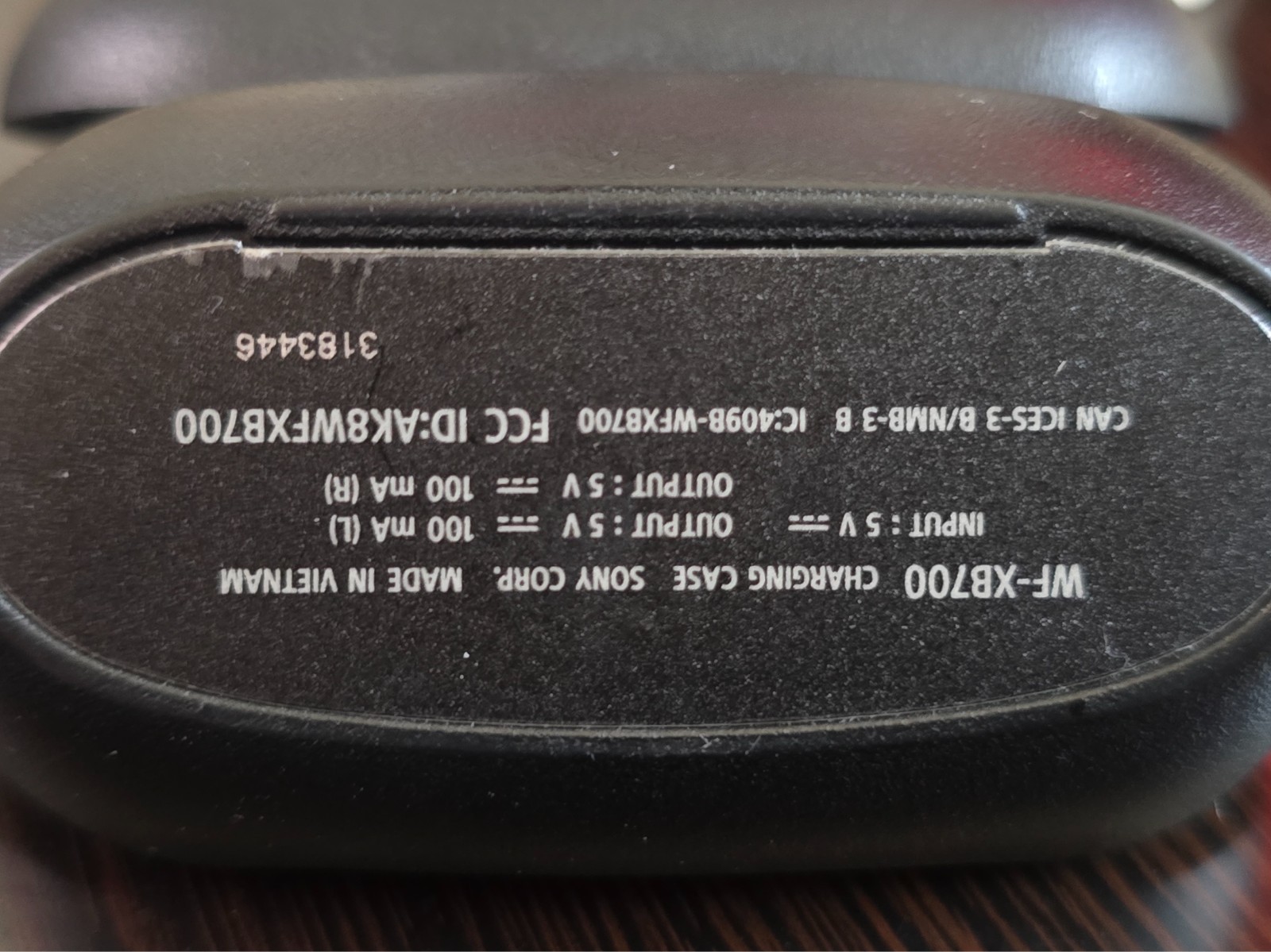 Sony WF-XB700 w/ Carrying Case, Black