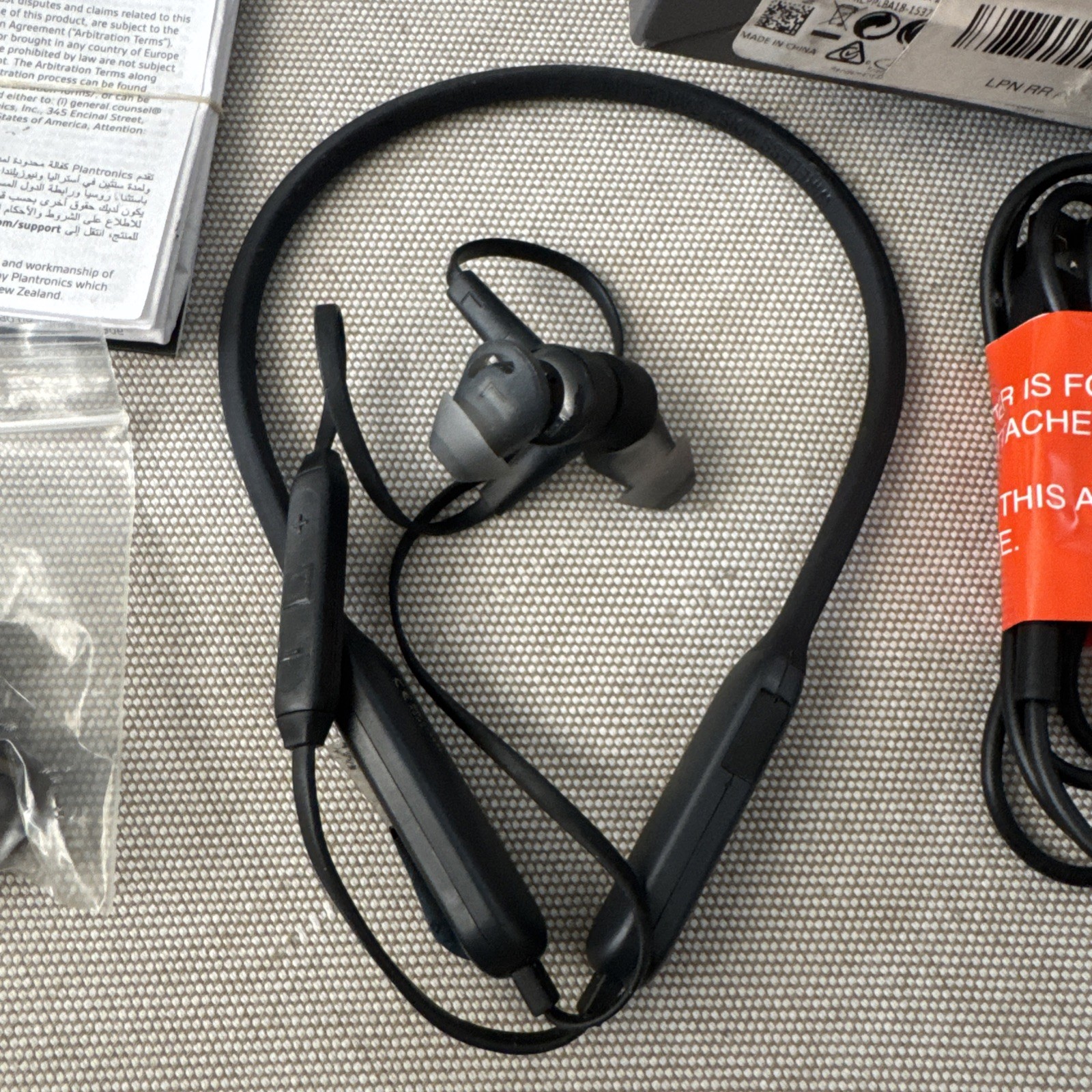 Plantronics BackBeat GO 410 In-Ear Bluetooth ANC Headphones – RETAIL