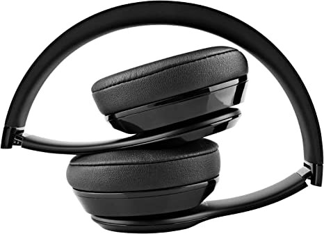 BEATS SOLO 3 WIRELESS OVER THE EAR HEADPHONES – GLOSS BLACK – Scratch & Dent