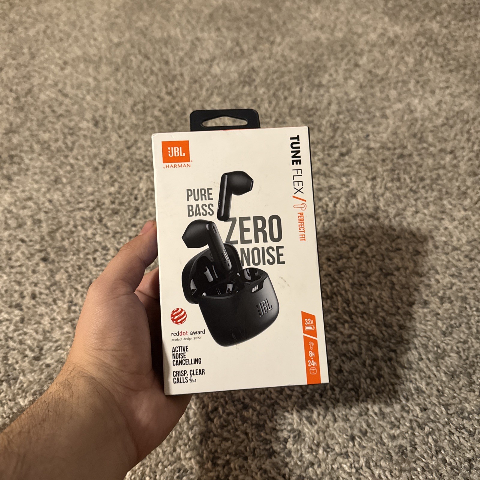 JBL TUNE Flex True Wireless Pure BASS/ZERO NC Earbuds FACTORY SEALED