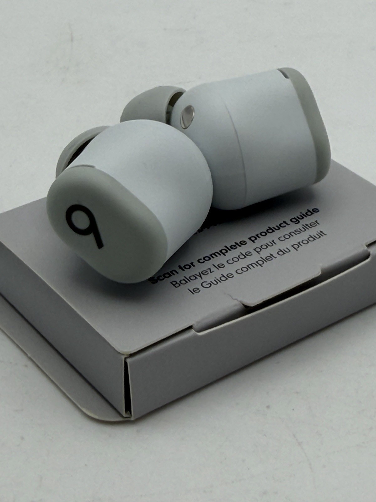 Beats Solo Buds MUVY3LL/A – Wireless Bluetooth Earbuds Storm Gray Open Box