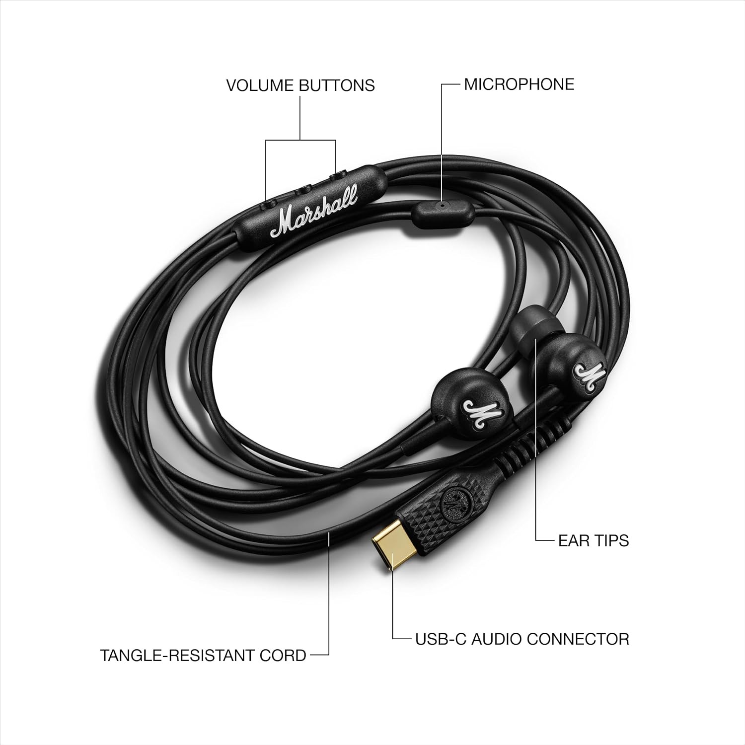 Marshall – Mode USB-C In-ear Wired Earbuds