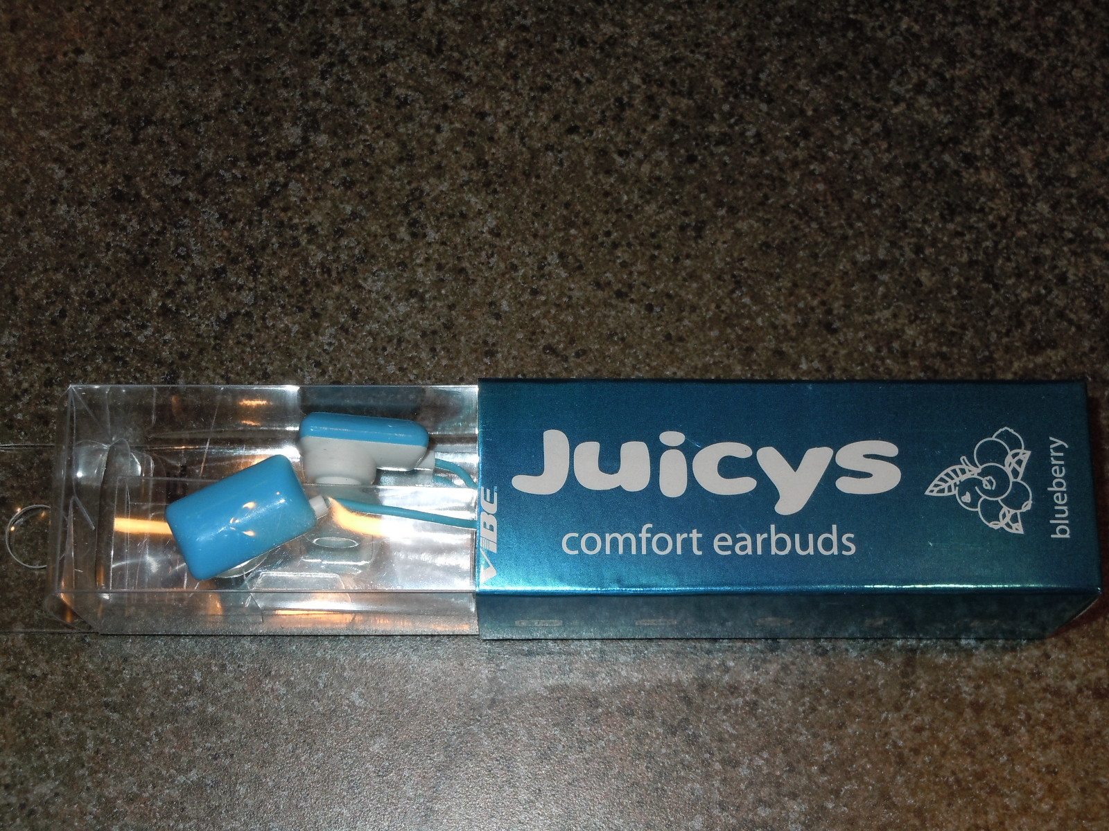Vibe Juicys In-Ear only Headphones – Blueberry