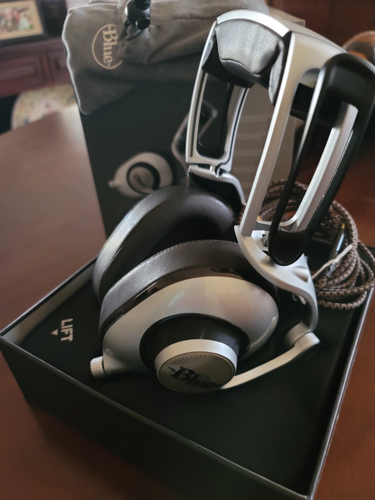 Blue Ella Planar Magnetic Headphones with Built-in Audiophile Amp