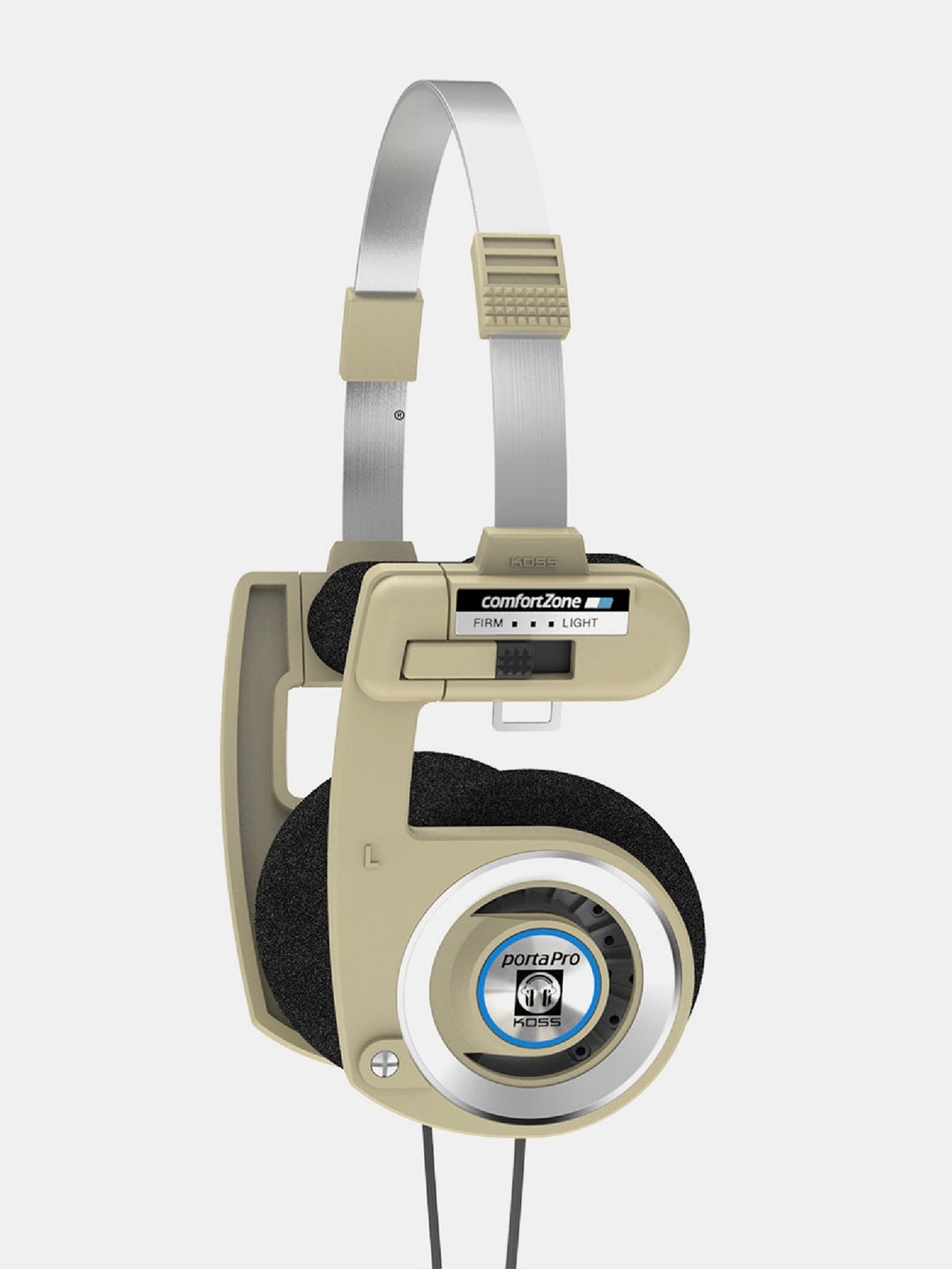 Koss Porta Pro Limited Edition Rhythm Beige Headphones With Microphone Volume