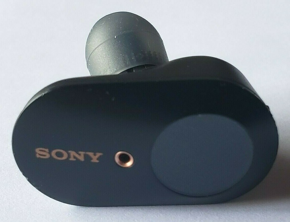 DEFECTIVE OEM Black Sony WF-1000XM3 LEFT SIDE ONLY Wireless Earbud – NO POWER