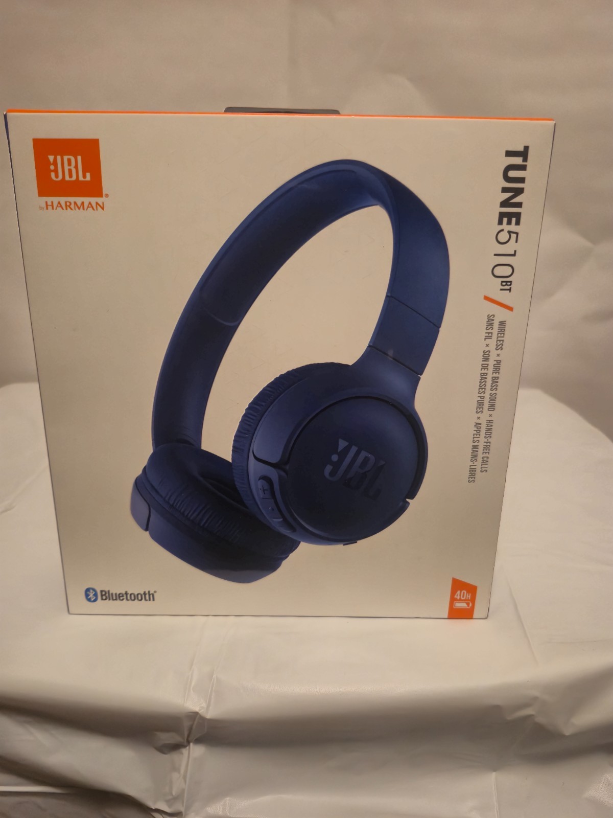 JBL ‎Tune 760NC ‎Over Ear Wireless Headphones – Blue