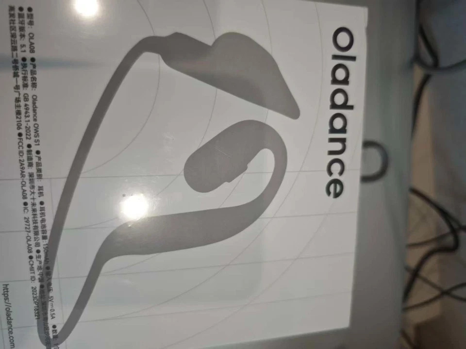 Oladance IPX8 OWS Sports gray Open-Ear Headphone 15 Hours Stereo Bluetooth 1