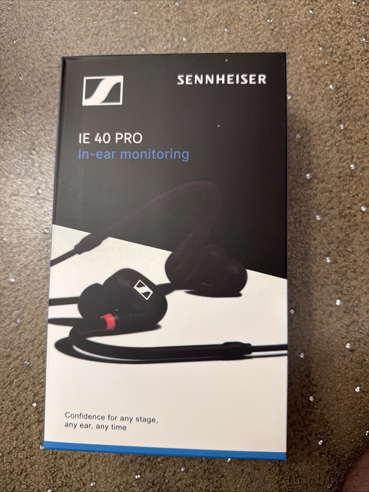 Sennheiser IE 40 Pro Molded In Ear Dynamic Monitoring (Black) Original-Brand NEW