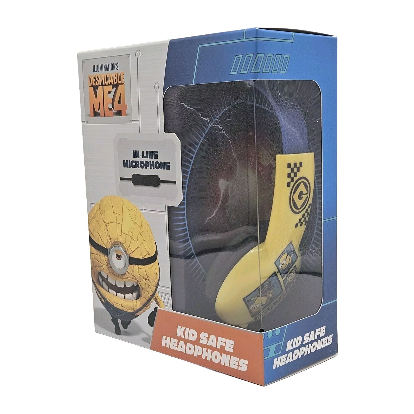 Despicable Me Headphones Kods Safe Volume Limiting Age 6+ Volume Limiting