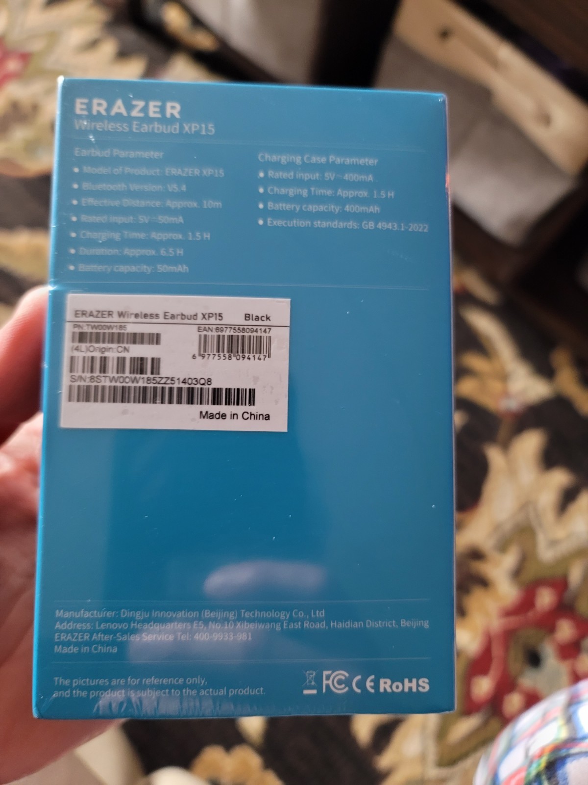ERAZER XP6 AI TRANSLATION EARPHONES