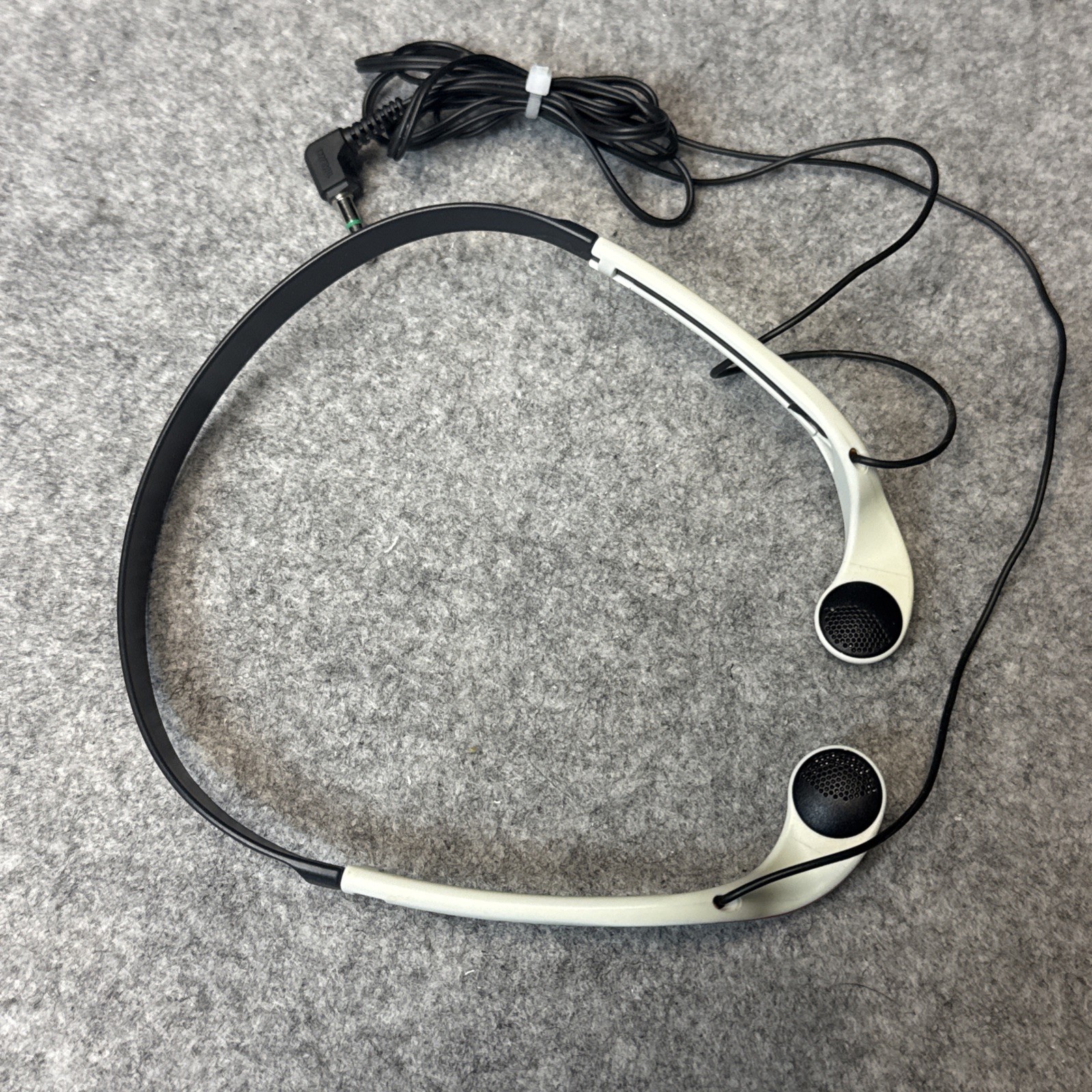 Sony Sports Walkman Headphones MDR-W014 White Orange In-Ear 3.5mm Jack
