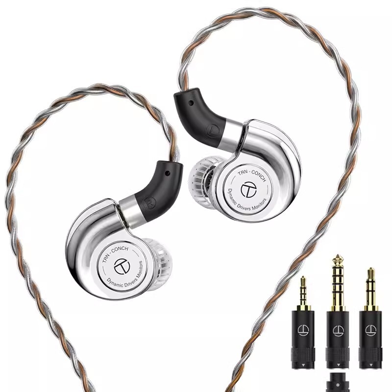 TRN Conch Earphone High-Performance DLC Diamond Diaphragm Dynamic in-Ear Monitor