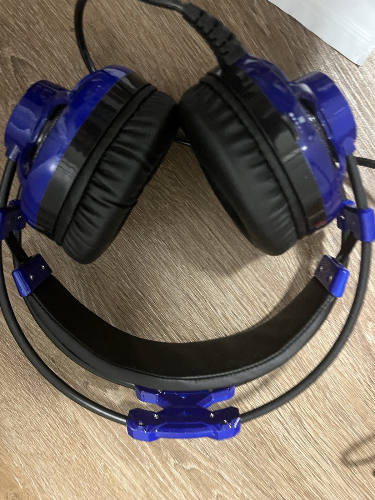 Picun G6 Electric Blue Gaming Headphones Pre-owned