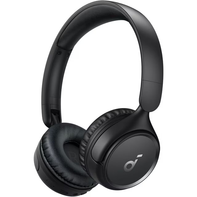 Soundcore H30i Pure Bass Wireless On-Ear Headphones Black Bluetooth