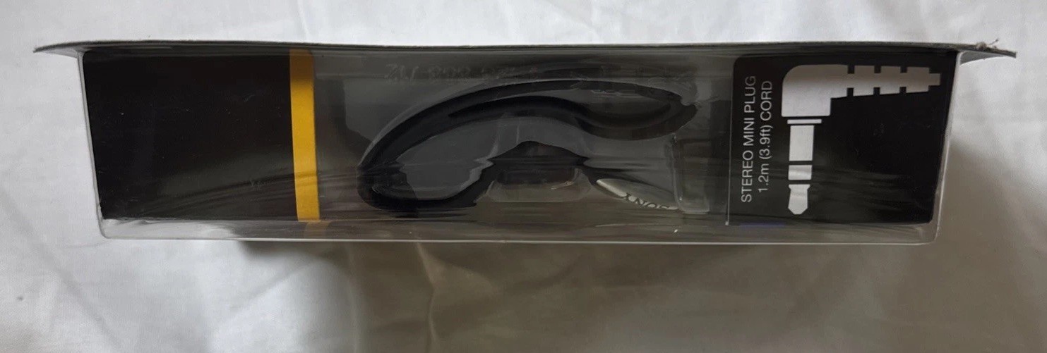 Sony MDR-J10 Stable Ear Clip Stereo Wired Headphones Blue 2007 – NEW